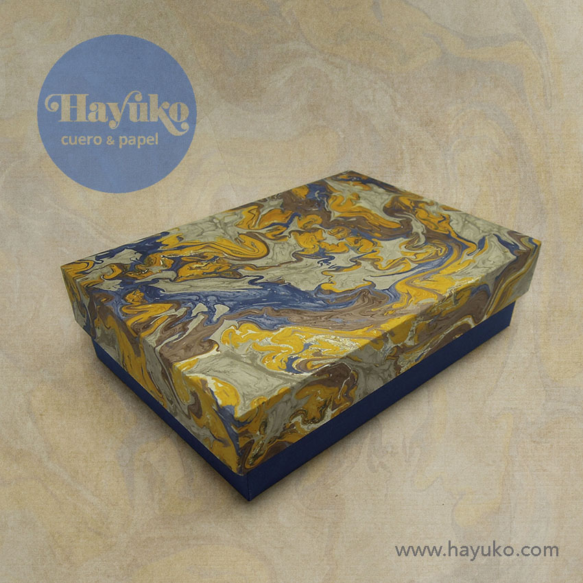 Hayuko,  caja, papel artesano, hecho a mano, encuadernacion artesanal
Asturias,,taller artesano, artesania, Gijon