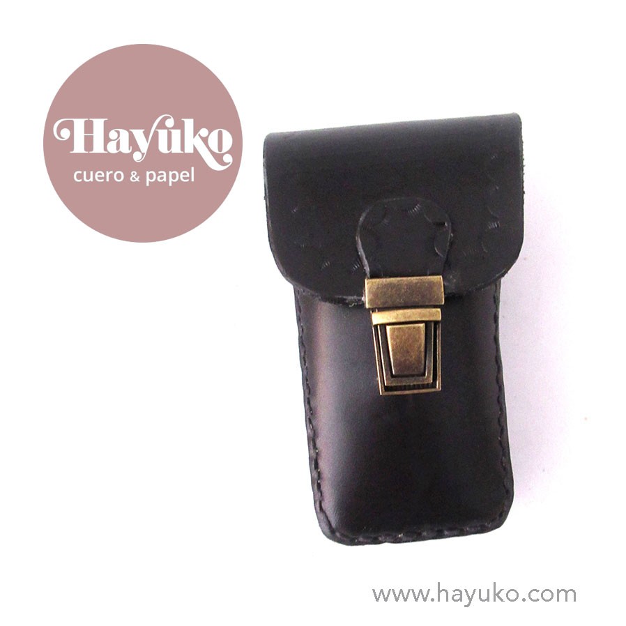 Hayuko tarjetero funda navaja, hecho a mano, cosido a mano,, cuero,
Asturias, artesano, artesania, Gijon