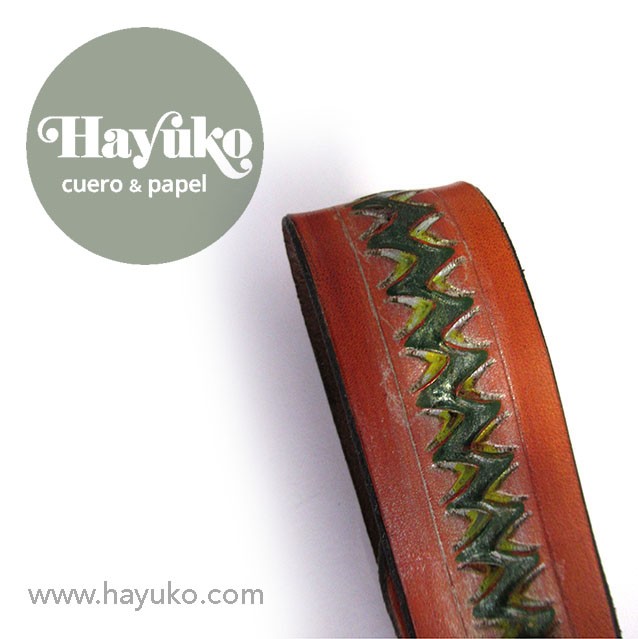 Hayuko, monedero, hecho a mano, cosido a mano,, cuero, pintado a mano
Asturias, artesano, artesania, Gijon