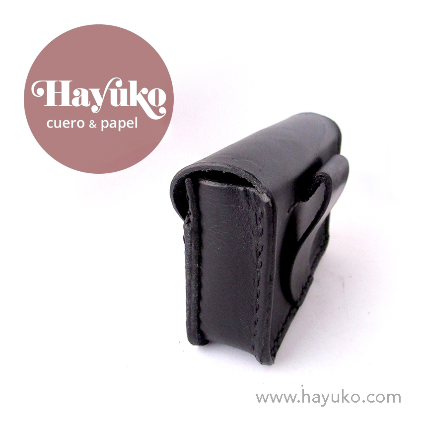 Hayuko, tarjetero cinturon, hecho a mano, cosido a mano,, cuero, 
Asturias, artesano, artesania, Gijon