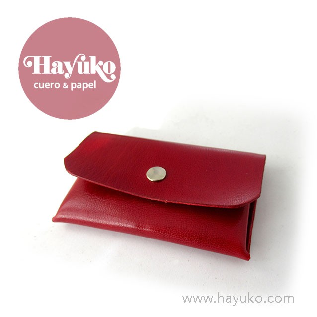 Hayuko tarjetero, tarjetero doble, hecho a mano, cosido a mano
Asturias, artesano, artesania, Gijon